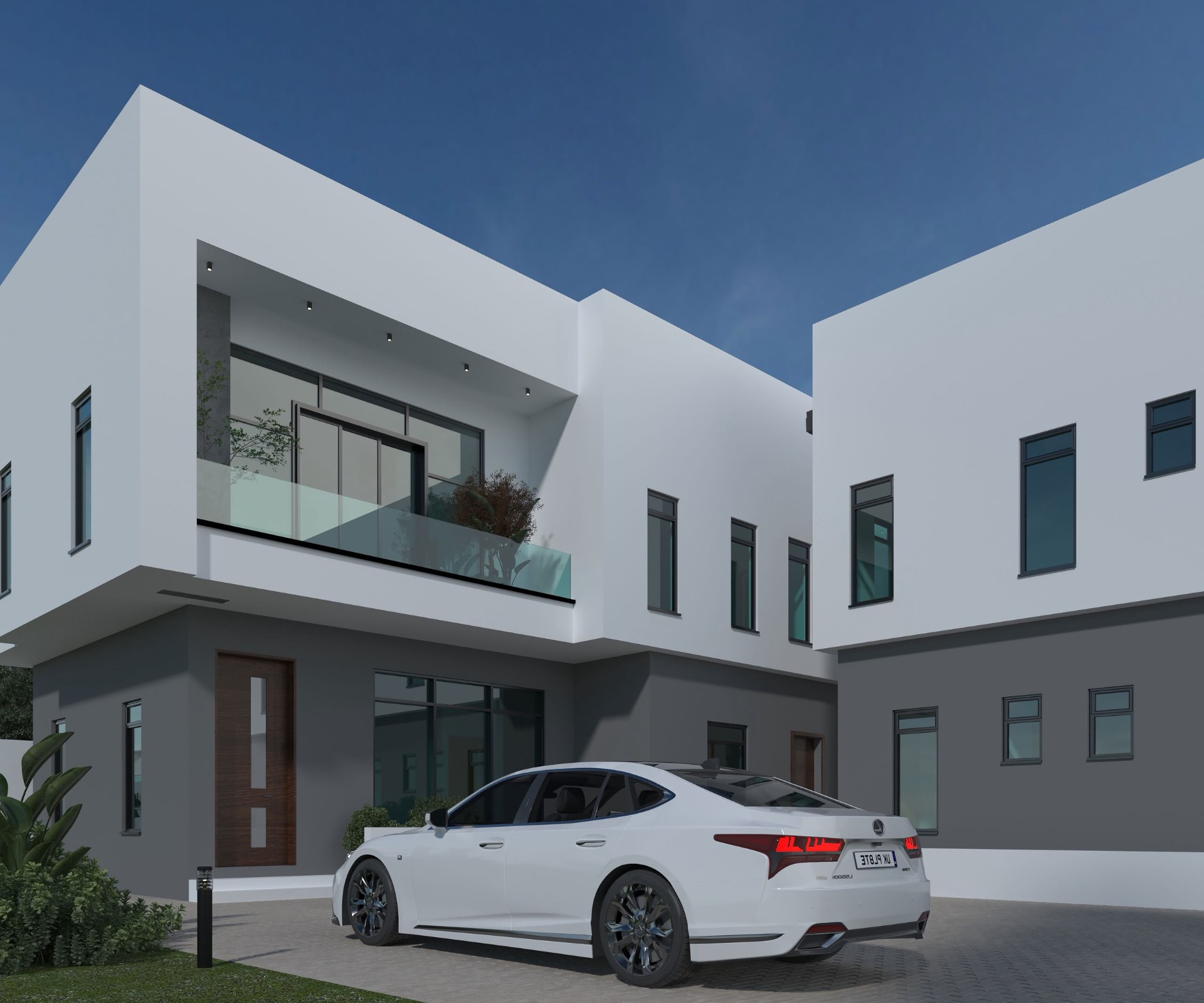 Moremi Boulevard Estate — luxury duplex development